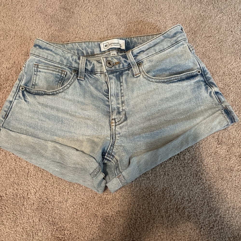 Denim Blue Women's Jean Shorts